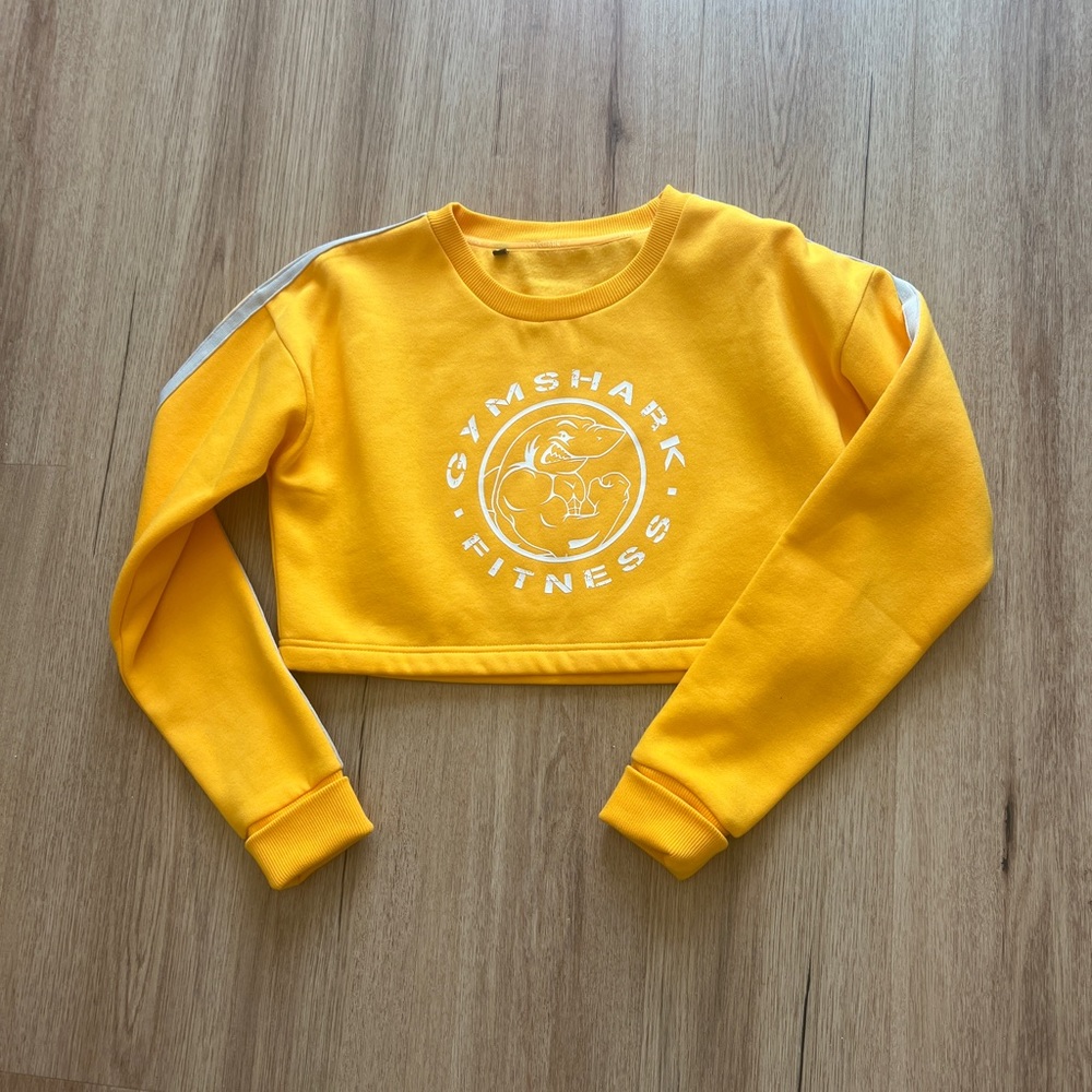 Gymshark Legacy Fitness Cropped Long Sleeve Sweater
